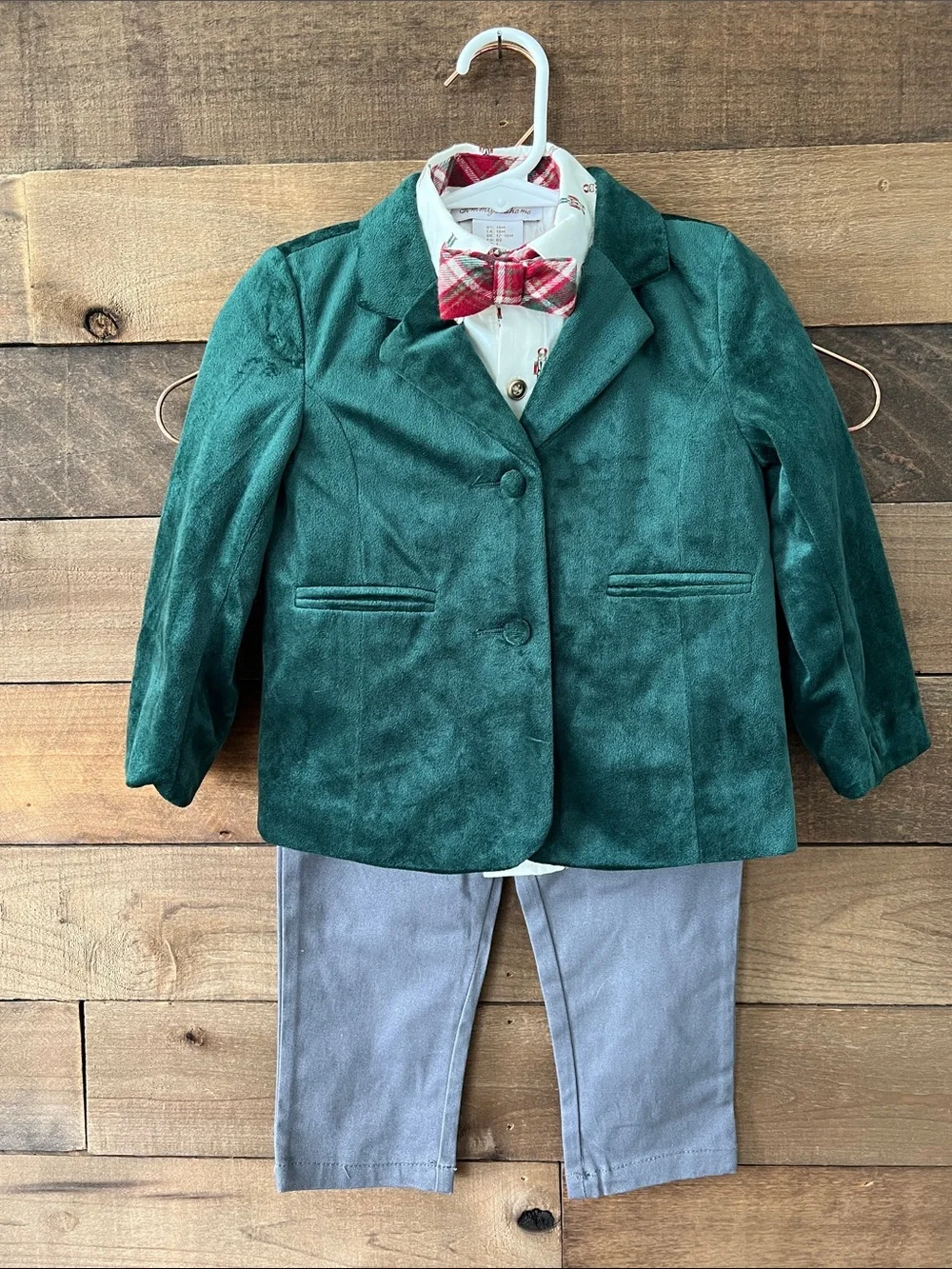 Tommy Bahama Kids Christmas Nutcracker Holiday Blazer Set Size 18 Months